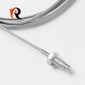 M6 vít loại K Loại Cặp Nhiệt điện M8 nhiệt độ thăm dò cảm biến dây <span class=keywords><strong>PT100</strong></span> kháng nhiệt cảm biến - Product Image 3