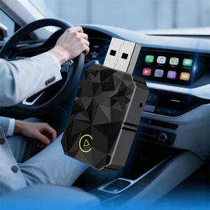 Adaptador Inalámbrico Carplay Portátil Mini Negro 2 en 1 para Conectividad en el Automóvil - Product Image 1