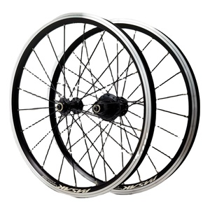 Paire De Roues VTT 20 Pouces – Jantes Alu Double Couche, 36 Rayons, Disque, Neuves