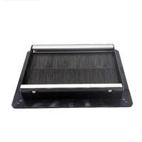 230815 Grommet de brosse rectangulaire de qualité industrielle 280*210 pour le filetage et l'étanchéité des sols surélevés du centre de données