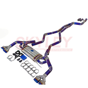 Sistema Catback de escape Valvetronic Performance Titanium para Bmw 3 Series G20 B58 M340i 3,0 Caja de cartón de escape 1 Juego 3 años - Product Image 4