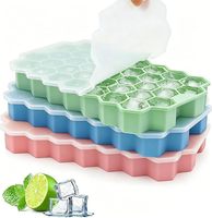 Moule à glaçons en silicone à 6 cavités, grand bac à glaçons en silicone souple pour whisky, jus, boissons, outil de fabrication de glace pour la cuisine