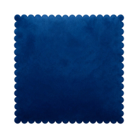 Tapis de Mahjong Imprimé en Couleurs, Imperméable, Tapis de Jeu de Mahjong Américain Bleu Ciel avec Bord Ondulé, Cadeau de Pendaison de Crémaillère