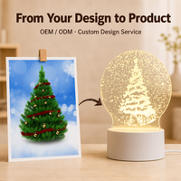 Lampe de bureau 3D filet, une lumière rouge, modèle de célébrité du Web, lampe de chevet, pour décoration de noël, veilleuse