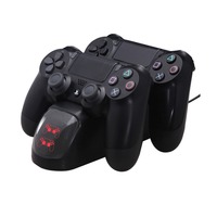 Station de charge USB pour manette PS4/PS4 Slim/PS4 Pro, station d'accueil de charge TP4-889