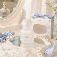 Vente en gros de flacons vaporisateurs de parfum de luxe vides de 30 ml, flacon en verre miniature, atomiseur de parfum cosmétique avec emballage de boîte cadeau haut de gamme