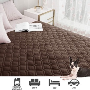 Individuelle anti-kratzer rutschfeste waschbare Überwurf-Hundebettbezug Haustier-Bettdecke reversible 100% wasserdichte Matte - Product Image 5