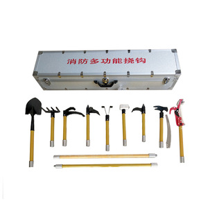 Firefighting Multi Functional Grappling Hook Set 13 Pcs Carbon Steel Durable Rescue Tool For Emergency Demolition - Product Image 5