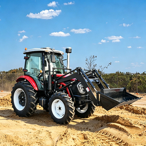 Tracteur agricole utilitaire 90hp 100hp 120hp 4x4 4wd automatique avec moteur EPA, conforme EEC, robuste, avec accessoires - Product Image 1