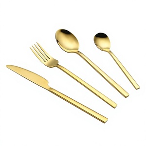 2024 Factory 4-Piece Stainless Steel Flatware Set for Wedding Occasions - Product Image 1