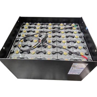 Batterie de chariot élévateur rechargeable 80v 450Ah PZS Type Batterie au plomb de traction de 198mm de largeur