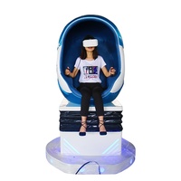 Máquina Simuladora de Realidad Virtual 9D Rentable, Equipo de Juego de Entretenimiento Comercial para Arcade VR