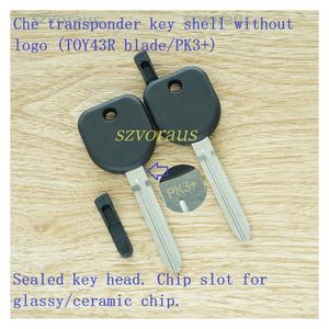 Produttori di chiavi per auto all'ingrosso chiavi del veicolo <span class=keywords><strong>PK3</strong></span> + <span class=keywords><strong>Transponder</strong></span> chiave Shell con lama TOY43R per <span class=keywords><strong>Chevrolet</strong></span> - Product Image 4