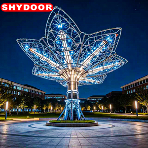 Sculpture personnalisée en acier inoxydable en forme <span class=keywords><strong>de</strong></span> spirale <span class=keywords><strong>de</strong></span> <span class=keywords><strong>vigne</strong></span>, statue métallique moderne abstraite <span class=keywords><strong>de</strong></span> grande taille pour l'extérieur, art <span class=keywords><strong>de</strong></span> jardin et <span class=keywords><strong>de</strong></span> pelouse - Product Image 5