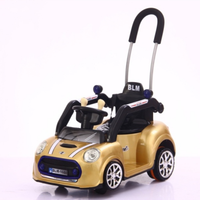 Voiture électrique pour enfants de 2 à 7 ans, télécommande 2.4G, commande par joystick, batterie 6V 4.5AH, moteur 380W, deux roues, plastique PP, unisexe