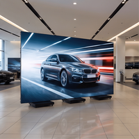Afficheur LED numérique Vislat P2.5 P1.86, panneau publicitaire pliable, portable, étanche, haute luminosité, écran d'affichage vidéo