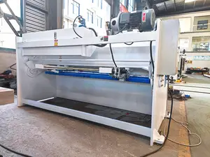 Hydraulische Snijden Guillotine, E21S Controller Scheren Machine Voor Ijzer En Aluminium Plaat Vormen