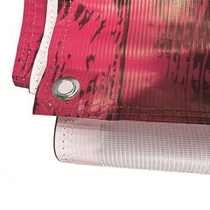 Drapeaux et bannières promotionnels personnalisés en vinyle PVC durable pour les expositions événementielles et la publicité extérieure - Product Image 3