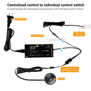 Điện áp thấp sự hiện diện cảm biến cho tủ quần áo Gương tủ Trần LED ánh sáng - Product Image 5