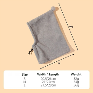 Funny Retro Eco-Friendly Christmas <strong>Dog</strong> <strong>Balaclava</strong> 100% Cotton Warm Fleece Head Cover for Winter Outdoor &amp; Daily Use - Product Image 6