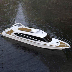 Yugong Power aluminum catamaran fishing boat luxury yacht