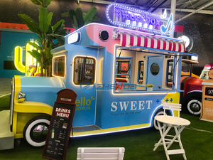 Thực phẩm Trailer nướng USA aproved/tự Chứa BBQ thực phẩm Trailer/thực phẩm xe tải Trailer nướng - Product Image 2