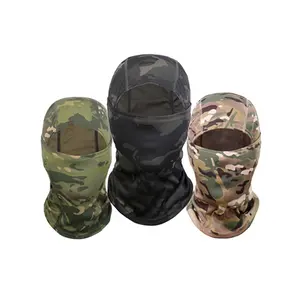 Hot Selling Custom Design Balaclava Camo Full Face Cover CS Headwear Balaclava For Unisex