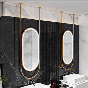 Miroir led intelligent et simple, certificat CE de CE, salle de bains, hôtel de détection, toilettes, salon - Product Image 3