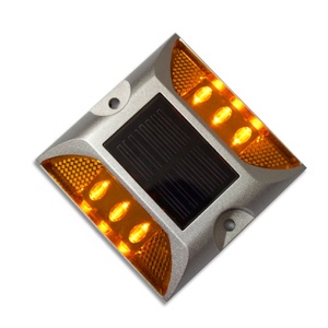 Bút Đánh Dấu Vỉa Hè Nâng Cao Đèn Phản Quang Một Bên Mắt Mèo Đinh Tán Mắt Mèo An Toàn Giao Thông Bằng Nhựa - Product Image 1