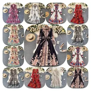 Popular New Design Women Elegant Summer Casual Deep V Neck Sleeveless Lace Hollow Out Cotton Maxi Long Dresses