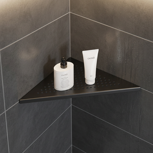 Étagère d'angle simple en acier inoxydable pour salle de bain, support mural antirouille, installation facile, OEM pour douche et toilettes K - Product Image 3