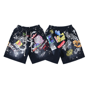 <span class=keywords><strong>Pantaloncini</strong></span> Casual in Cotone con Coulisse Hell Star, Stile Europeo Americano, per Uomo e <span class=keywords><strong>Donna</strong></span>, Taglia 26S, Vendita all'Ingrosso - Product Image 3