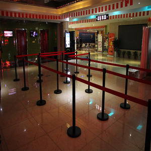 Otel kalabalık kontrol sistemi çelik geri çekilebilir genişletilebilir trafik oteller için güvenlik çiti hızlı güvenlik kuyruk bariyeri - Product Image 1