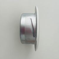 Diffuseur d'air rond en alliage d'aluminium pour plafond, résistant à la corrosion, pour usage commercial