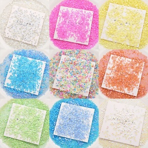 Oleeya Usine En Gros SS6-SS20 1440pcs Verre Flatback Cristal Lâche Strass Gelée Perles pour Nail Art Bijoux - Product Image 3
