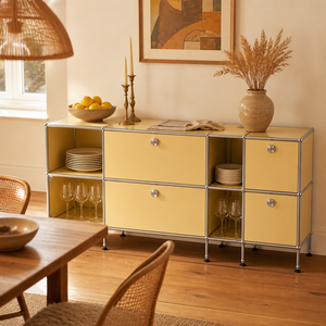 <span class=keywords><strong>Meuble</strong></span> <span class=keywords><strong>de</strong></span> rangement modulaire pour chambre et salle à manger, établi <span class=keywords><strong>de</strong></span> rangement contemporain en métal, organisateur d'atelier à structure en acier, mobilier sur mesure - Product Image 3
