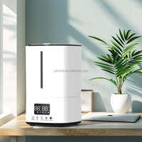 Nouveau design 4.5L 5L Home Desktop humidificateur d'air ultrasons élimination de la poussière stérilisation tactile atomisation humidificateur d'arôme