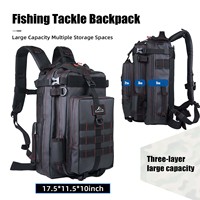 Vente en gros de bâche de camping de randonnée de grande capacité sac à dos étanche pour le poisson avec porte-canne à pêche sac à dos