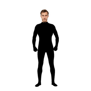 Traje Zentai para Hombre, Color Sólido, Cobertura Total, Disfraz de Halloween, Personalización Internacional - Product Image 5