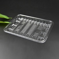 Plateau en blister PET personnalisé OEM ODM, jetable, épais, transparent, pour solutions d'emballage sur mesure, vente en gros directe d'usine