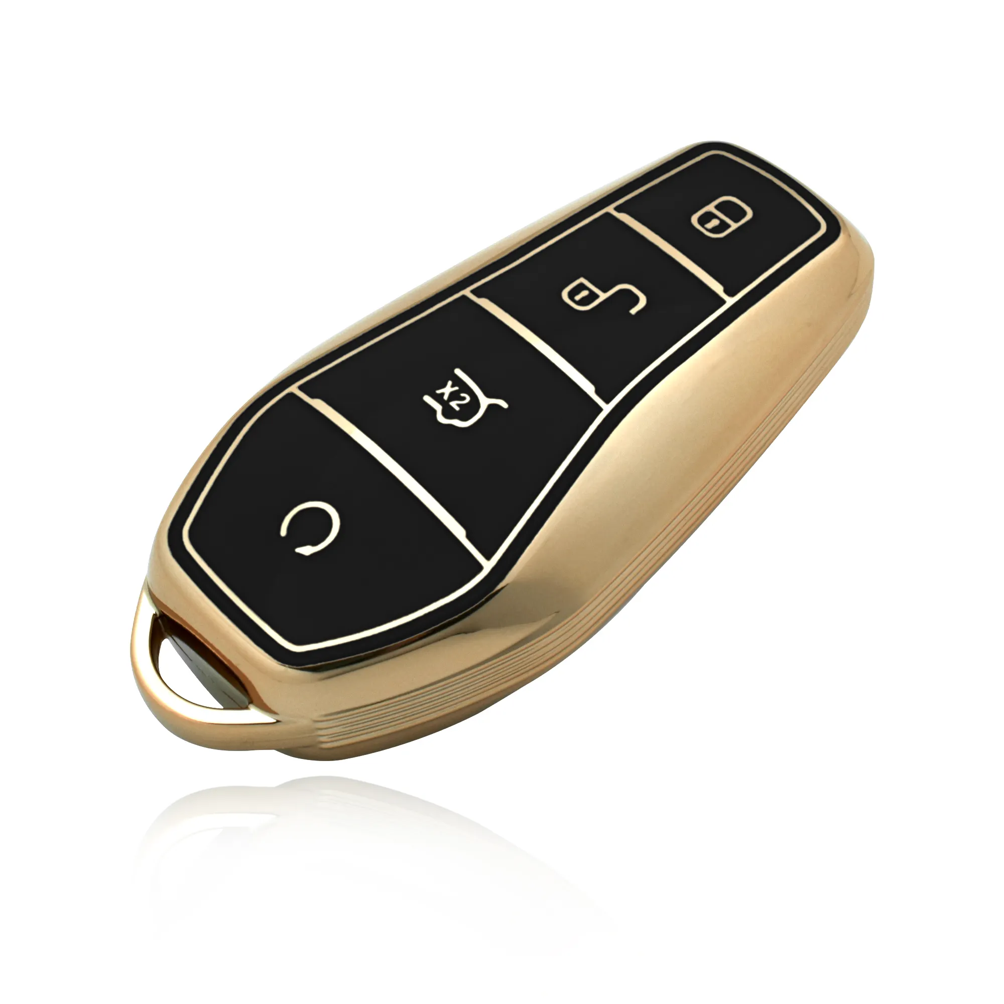 Soft TPU Car Smart Key Case Capa para BYD Song PRO Han EV Max Tang DM 2018 Qin PLUS Keyless Protector Shell Auto Acessórios