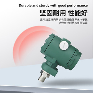 Transmisor de Presión de Silicio Difuso SD-2088Y a Prueba de Explosiones, Resistente a Altas Temperaturas, Uso Industrial, IP65, Cuerpo Metálico - Product Image 3
