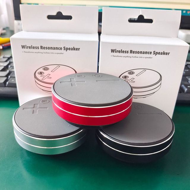 Mini TWS Metal Bone Conduction Speaker Portable Waterproof Speaker With Big Battery Vibrant Wireless Resonance Speaker