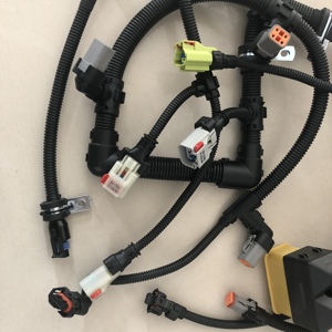Arnés de Cableado del Inyector de Combustible para Excavadora PC300-<span class=keywords><strong>8</strong></span> PC400-7, Motor 6D125, Piezas Eléctricas, 6754-81-9230 6156-81-9211 6156-81-9320 - Product Image 2