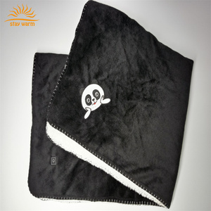 Manta Térmica Portátil de Felpa Lavable a Máquina Personalizada para el Hogar, Viajes, Estancias en el Hospital, Salas de Espera, Eventos Deportivos - Product Image 5