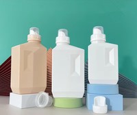 Conteneur d'emballage de détergent à lessive liquide pour lavage de vêtements personnalisé de 500ml 1L Pot HDPE Bouteille en plastique vide