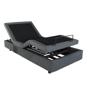 Лидер продаж, электрическая регулируемая металлическая кровать для пожилых людей, дизайн рамы для домашней мебели - Product Image 1