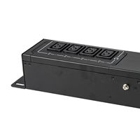 Medidor de interruptor ETL PDU 160A 125A SNMP, Control remoto 24 vías C19, estante de 3 fases de potencia, PDU inteligente