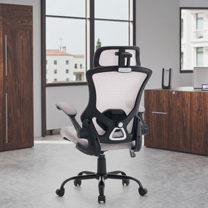 Venta al por mayor de muebles de oficina, sillas de oficina de malla para el hogar, silla ergonómica para gerentes con soporte Lumbar contorneado - Product Image 5