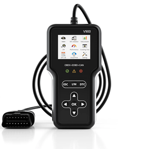 Phổ V900 OBDII Máy quét tự động phần mềm mới nhất phiên bản mã đọc và công cụ phân tích động cơ với <span class=keywords><strong>1</strong></span> năm bảo hành - Product Image 1